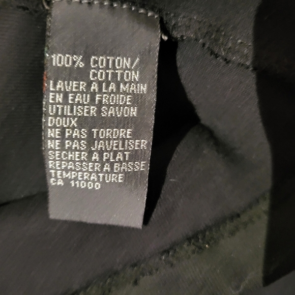 Exist - Black and Gold Floral Zip-Up Jacket - Picture 5 of 6